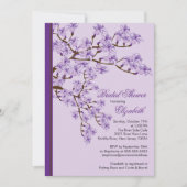 Cherry Blossom Bridal Shower Uitnodiging (Voorkant)