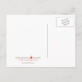 Cherry Blossom Bridal Shower Uitnodiging Briefkaart (Achterkant)