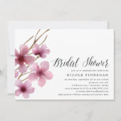 Cherry Blossom | Bridal Shower-uitnodiging Kaart (Voorkant)