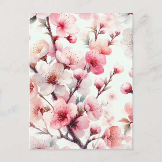 Cherry Blossom Briefkaart (Voorkant)