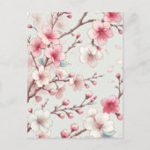 Cherry Blossom Briefkaart (Voorkant)