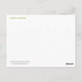 Cherry Blossom Briefkaart (Achterkant)