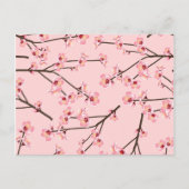 Cherry Blossom Briefkaart (Voorkant)