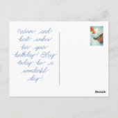 Cherry blossom briefkaart (Achterkant)