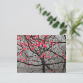 Cherry Blossom Briefkaart (Staand voorkant)