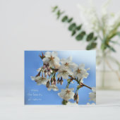 Cherry Blossom Briefkaart (Staand voorkant)
