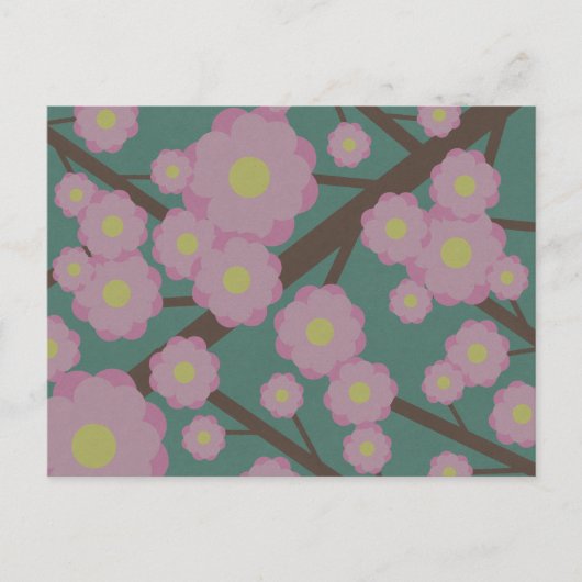 Cherry Blossom Briefkaart (Voorkant)