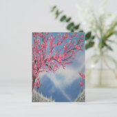 Cherry Blossom Briefkaart (Staand voorkant)