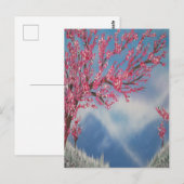 Cherry Blossom Briefkaart (Voorkant / Achterkant)