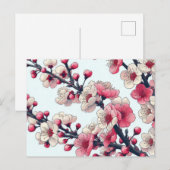 Cherry blossom briefkaart (Voorkant / Achterkant)