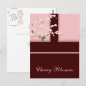Cherry Blossom Briefkaart (Voorkant / Achterkant)