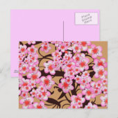 Cherry Blossom Briefkaart (Voorkant / Achterkant)
