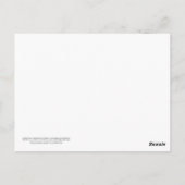 Cherry Blossom Briefkaart (Achterkant)