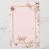 Cherry Blossom Briefpapier (Voorkant)