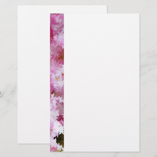 CHERRY BLOSSOM BRIEFPAPIER (Voorkant / Achterkant)