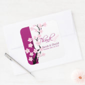 Cherry Blossom | Bruiloft Dank u Sticker (Envelop)