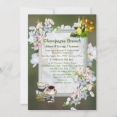 Cherry Blossom Brunch Announements Kaart (Voorkant)