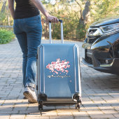 Cherry Blossom Business Name Script Car Decal Sticker (Koffer Insitu)