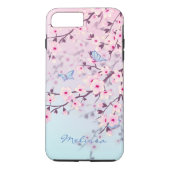 Cherry Blossom Butterflies Pastel Case-Mate iPhone Case (Achterkant)