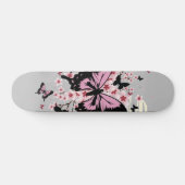Cherry Blossom Butterflies Persoonlijk Skateboard (Horizontaal)