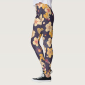 Cherry Blossom Butterfly Aziatische print Leggings (Links)