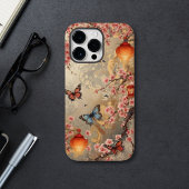Cherry Blossom Butterfly Lantern iPhone Hoesje