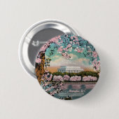 Cherry Blossom Button (Voorkant /achterkant)