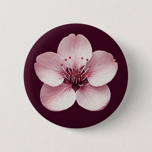 Cherry Blossom Button (Voorkant)