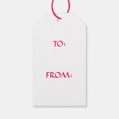 Cherry Blossom Cadeau Labels Cadeaulabel (Achterkant)