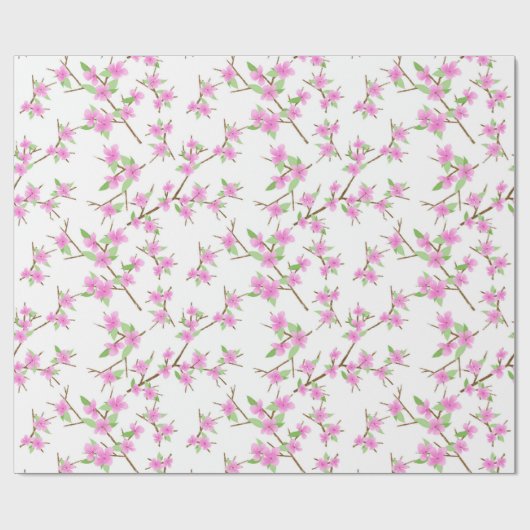 Cherry Blossom Cadeaupapier (Vlak)
