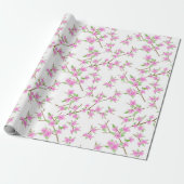 Cherry Blossom Cadeaupapier (Uitgerold)