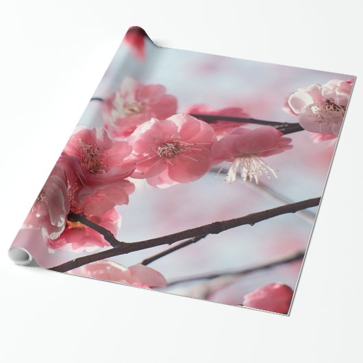 Cherry Blossom Cadeaupapier (Uitgerold)