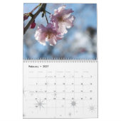 Cherry Blossom Calendar 2015 Kalender (Feb 2027)