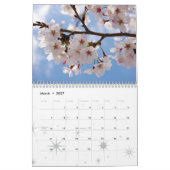 Cherry Blossom Calendar 2015 Kalender (Mar 2027)