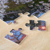 Cherry blossom canal legpuzzel (Zijkant)