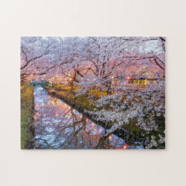 Cherry blossom canal legpuzzel