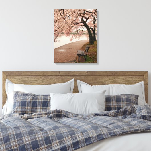 Cherry Blossom Canvas Afdruk (Insitu (Slaapkamer))