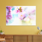 Cherry Blossom Canvas Afdruk (Insitu (Woonkamer))