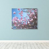 Cherry Blossom Canvas Afdruk (Insitu (Houten vloer))