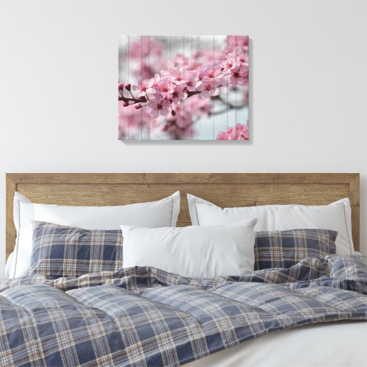 Cherry Blossom Canvas Afdruk (Insitu (Slaapkamer))