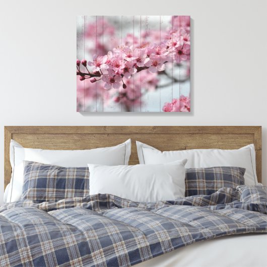 Cherry Blossom Canvas Afdruk (Insitu (Slaapkamer))