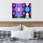 Cherry blossom canvas afdruk (Insitu (Slaapkamer))