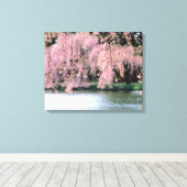 Cherry Blossom Canvas Afdruk (Insitu (Houten vloer))