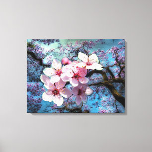 Cherry blossom canvas afdruk