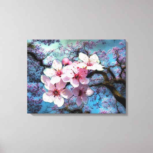 Cherry blossom canvas afdruk (Voorkant)