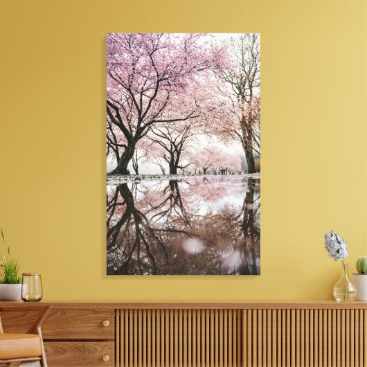 Cherry Blossom Canvas Afdruk (Insitu (Woonkamer))