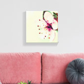 Cherry Blossom Canvas Afdruk (Insitu (Woonkamer))