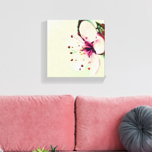 Cherry Blossom Canvas Afdruk (Insitu (Woonkamer))