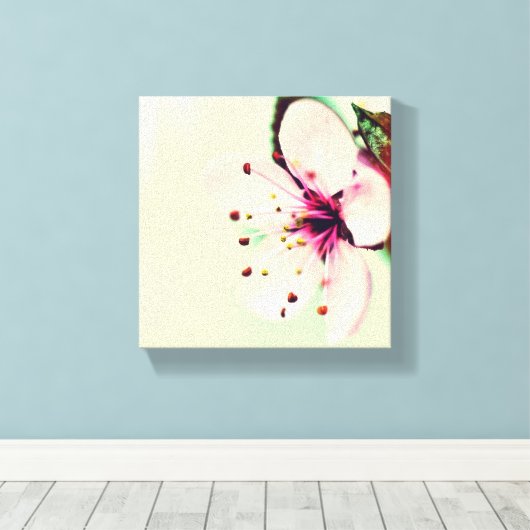 Cherry Blossom Canvas Afdruk (Insitu (Houten vloer))