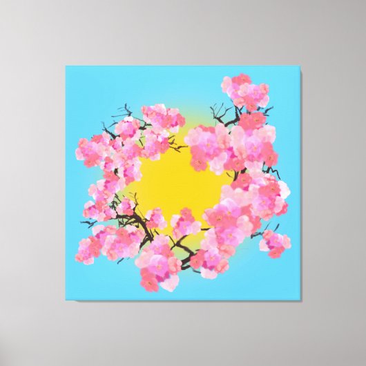 Cherry Blossom Canvas Afdruk (Voorkant)